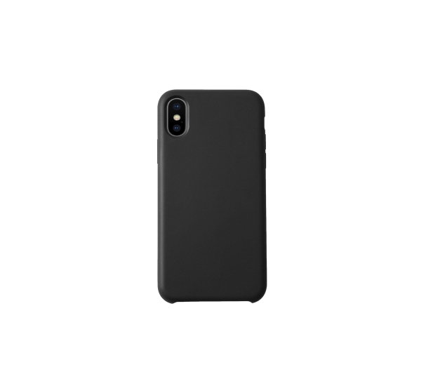 Etui Silicone Case do iPhone X czarne - 1388415 - zdjęcie 2